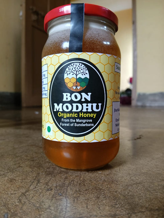 Bonmodhu | Sundarban Raw Forest Honey – 500gm | 100% Pure & Unfiltered